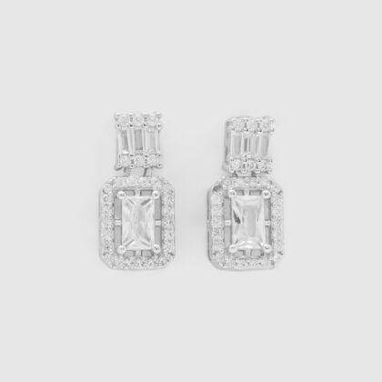 Baguette Luxe Drop Earrings