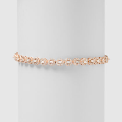 Classic Baguette Cut Tennis Bracelet