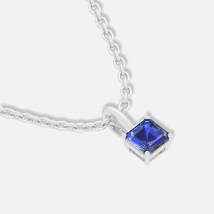 Moonbeam Solitaire Pendant